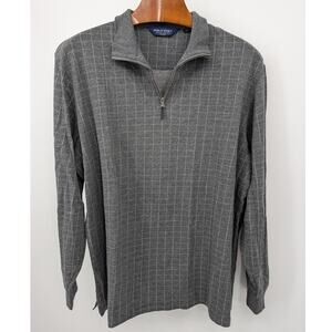 EUC Vintage Polo Golf Ralph Lauren 1/4 Zip Pullover Men's XL Cotton-Wool Blend